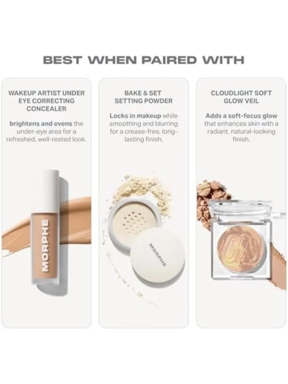 5-Piece Professional Makeup Brush Set for Flawless Foundation, Concealer
